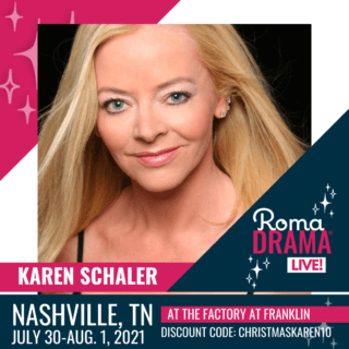 Karen Schaler Holds Christmas Camp® at RomaDrama Romance Convention
