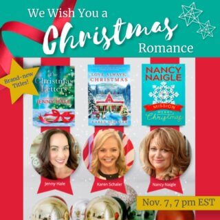 FREE Event with Christmas Authors Jenny Hale, Karen Schaler, and Nancy Naigle!