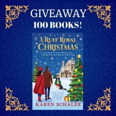Giveaway 100 New Rom-Com Books A RUFF ROYAL CHRISTMAS!