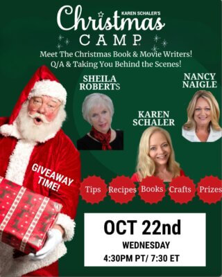 Christmas Camp Free, Festive, Author Zoom!