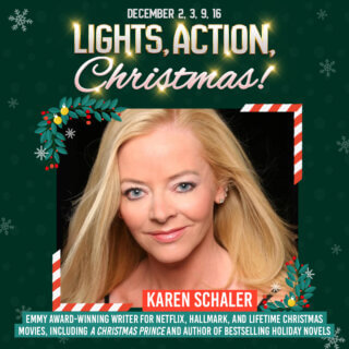 Join Karen at Story Summit’s Exclusive Christmas Movie Events!